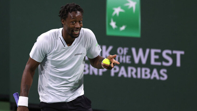 Gael Monfils packte in Indian Wells einen echten Vorhand-Hammer aus