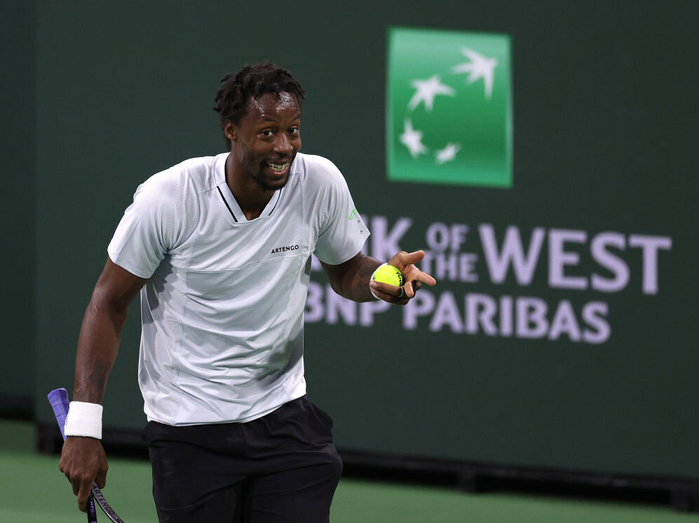 ATP Indian Wells: Gael Monfils just 