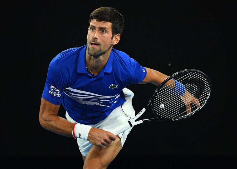 Novak Djokovic needed a concentrated effort to get ahead