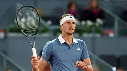 Alexander Zverev kann mit den Bedingungen in Madrid durchaus etwas anfangen. Alexander Zverev kann mit den Bedingungen in Madrid durchaus etwas anfangen.