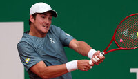 Joao Fonseca am Montag in Monte-Carlo