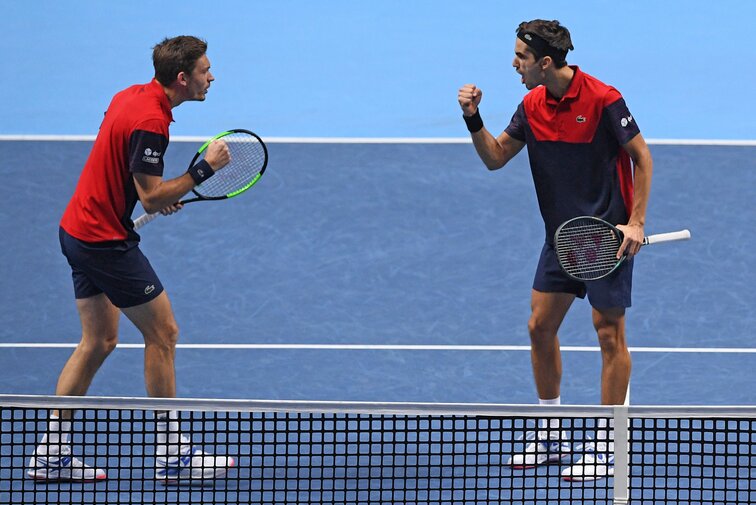 Prøve tæerne Hensigt ATP Finals: Nicolas Mahut and Pierre-Hugues Herbert complete the doubles  final · tennisnet.com