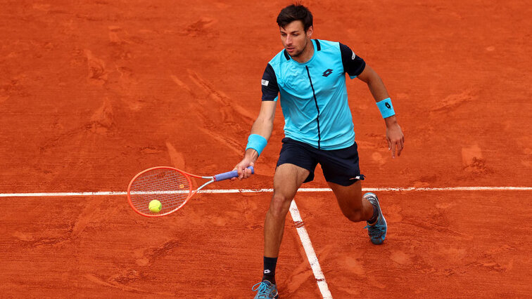 In Roland Garros durfte sich Bernabe Zapata Miralles mit Alexander Zverev messen In Roland Garros durfte sich Bernabe Zapata Miralles mit Alexander Zverev messen