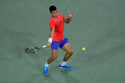 Carlos Alcaraz steht in Cincinnati im Viertelfinale Carlos Alcaraz steht in Cincinnati im Viertelfinale