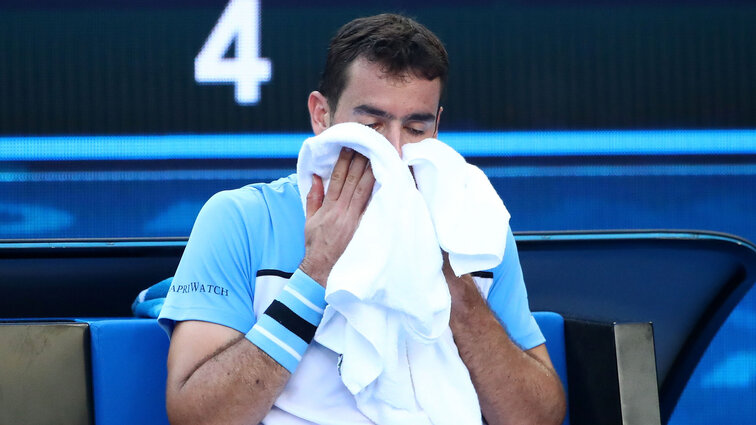 Marin Cilic kämpft 2019 vor allem mit seinem Körper