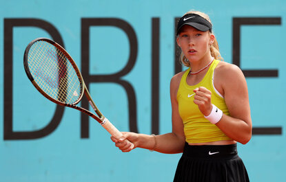 Mirra Andreeva sorgt beim Turnier in Madrid weiter für Furore.