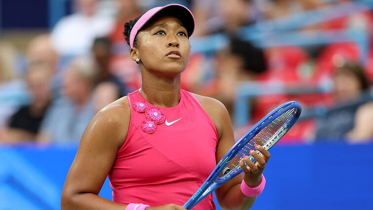 In Washington musste Naomi Osaka ihr erstes Match gegen Ashlyn Krueger nicht komplett zu Ende spielen. Getty Images