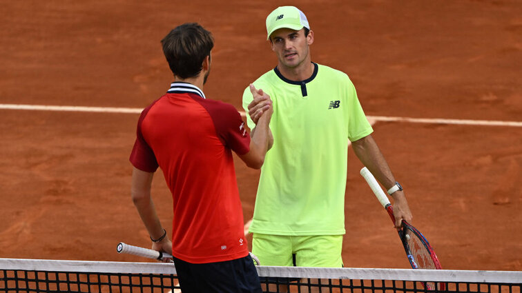 Überraschend deutlich entthronte Tommy Paul den Titelverteidiger Daniil Medvedev in Rom. Überraschend deutlich entthronte Tommy Paul den Titelverteidiger Daniil Medvedev in Rom.