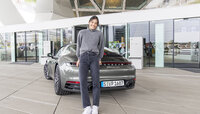 Emma Raducanu hat ihre Zeit beim Porsche Tennis Grand Prix genossen