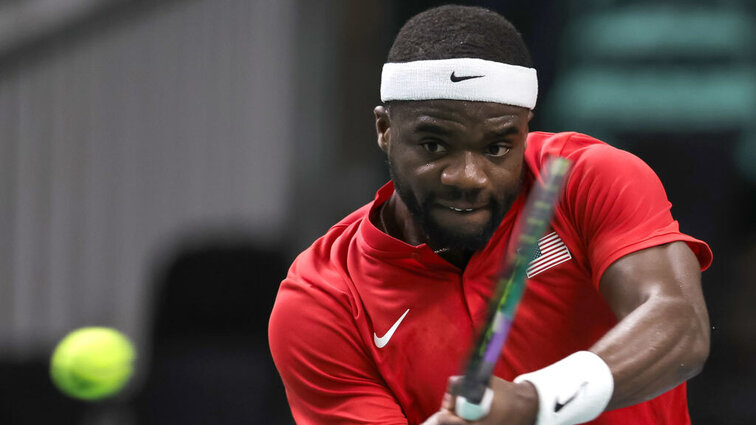 Frances Tiafoe stoppte im Achtelfinale den Erfolgslauf von Gael Monfils. Frances Tiafoe stoppte im Achtelfinale den Erfolgslauf von Gael Monfils.