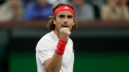 Stefanos Tsitsipas besiegt Berrettini mit 6:3 und 6:3