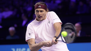 Alexander Zverev und Alex de Minaur lieferten sich einen großen Kampf
