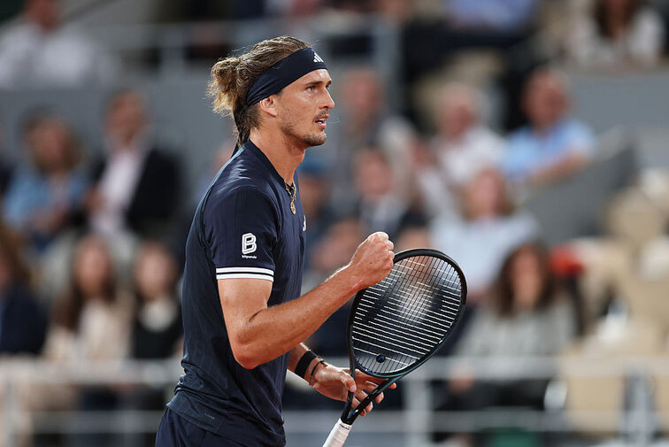 Alexander Zverev zeigte eine starke Leistung Alexander Zverev zeigte eine starke Leistung