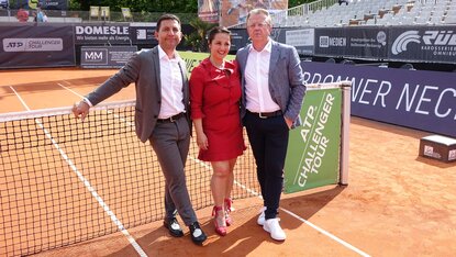Die Macher hinter dem Challenger in Heilbronn: Metehan Cebeci, Mine Cebeci und Tom Bucher Die Macher hinter dem Challenger in Heilbronn: Metehan Cebeci, Mine Cebeci und Tom Bucher