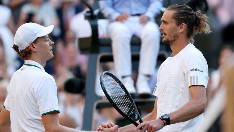 Andy Roddick schwärmt von Jannik Sinners Leistung im Wimbledon-Finale gegen Alexander Zverev.