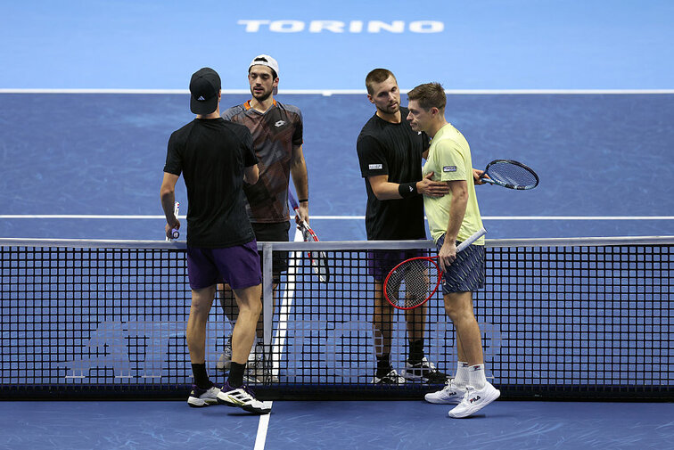 Bei den ATP Finals 2025 in Turin gab es im Doppelwettbewerb viel britischen Einschlag zu hören. Bei den ATP Finals 2025 in Turin gab es im Doppelwettbewerb viel britischen Einschlag zu hören.