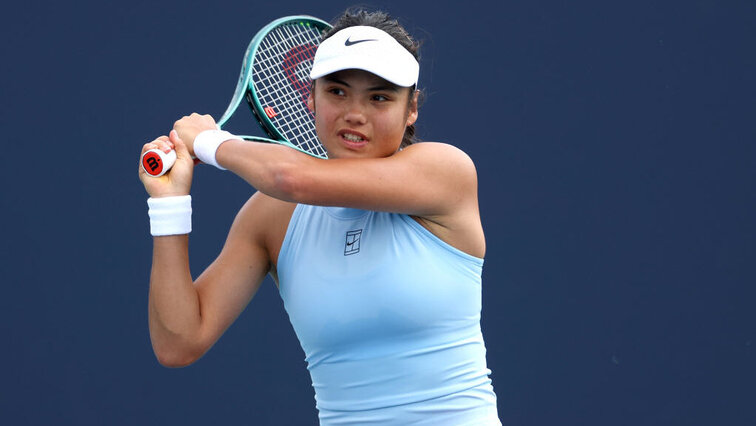 Nach erfolgreichem Abschneiden in Miami verzichtet Emma Raducanu auf die Qualifiers beim BJKC 2025. Getty Images
