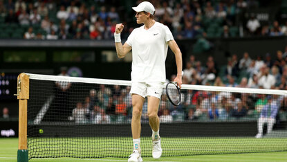 Jannik Sinner demonstrierte seine Stärke Jannik Sinner zeigte in Wimbledon zuletzt verschiedene Formen seiner Stärke.