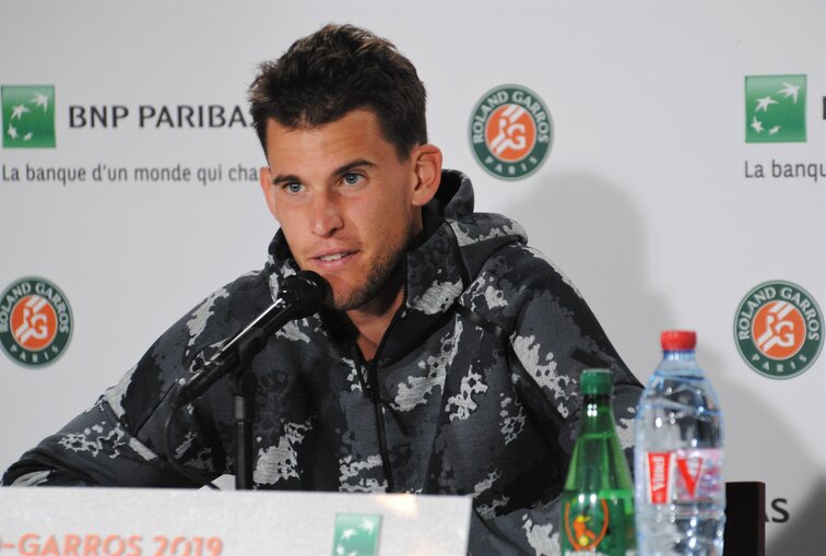 Dominic Thiem Dominic Thiem greift nicht vor Montag in das Turniergeschehen ein