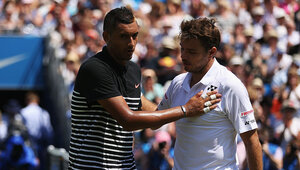 Ein Bild aus alten Tagen: Nick Kyrgios und Stan Wawrinka