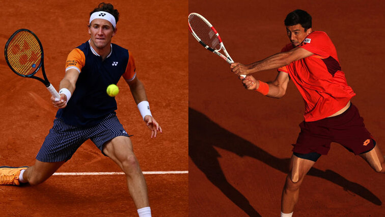 Casper Ruud und Sebastian Ofner treffen im Viertelfinale in Bastad aufeinander Casper Ruud und Sebastian Ofner treffen im Viertelfinale in Bastad aufeinander