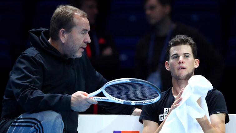 Andere Zeiten: Günter Bresnik und Dominic Thiem Andere Zeiten: Günter Bresnik und Dominic Thiem