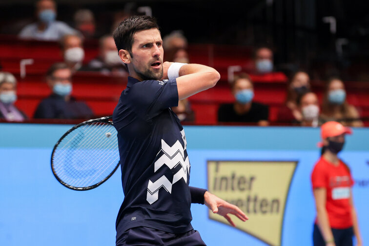 Novak Djokovic will face Borna Coric in round two of the Erste Bank Open