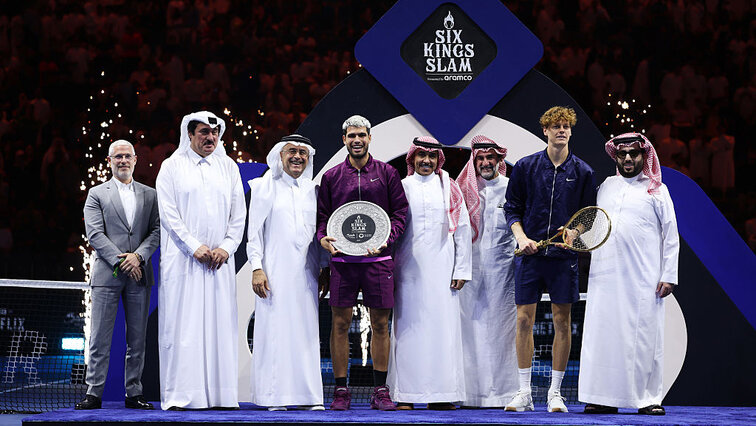 Der Six Kings Slam hat die Besten der Tenniswelt schon zwei Mal nach Riad gebracht Der Six Kings Slam hat die Besten der Tenniswelt schon zwei Mal nach Riad gebracht