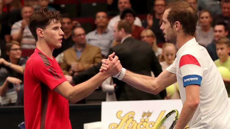 2017 hatte Gasquet in der Stadthalle die Nase vorne