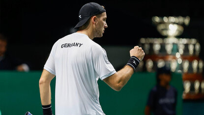 Aufgrund eines Infekts muss Jan-Lennard Struff auf die Teilnahme beim Davis-Cup-Qualifikationsduell gegen Israel passen. Jürgen Hasenkopf
