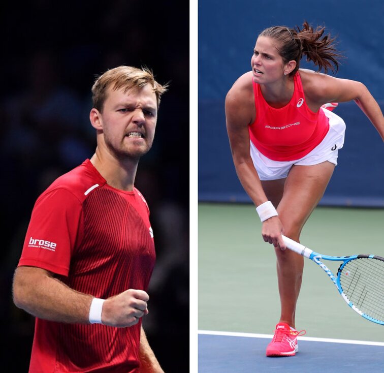 Kevin Krawietz and Julia Görges