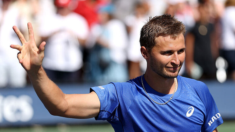 Leandro Riedi überzeugte bereits als Junior mit tollen Ergebnissen bei den Grand Slams.