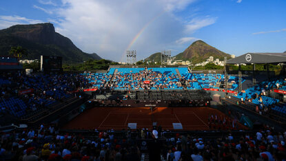 Trotz tollem Panorama und euphorischen Zuschauern wird die ATP nach Rio kein Masters-Event vergeben. Getty Images