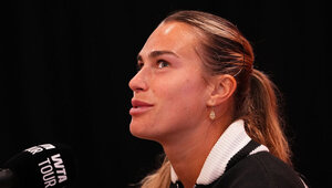 Aryna Sabalenka ist sauer