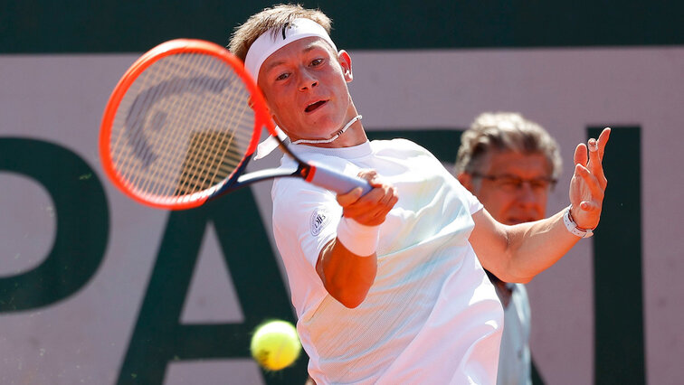 David Fix steht in Roland Garros in Runde drei