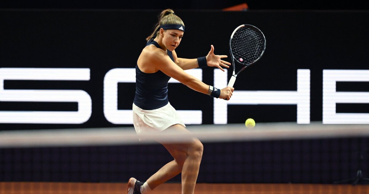 Porsche Tennis Grand Prix: Karolina Muchova begeistert - und steht im ...
