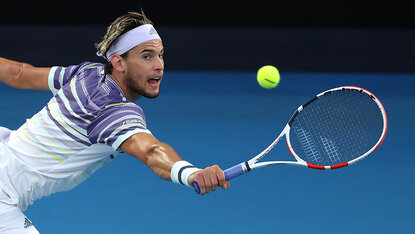 Perfekte Harmonie - Dominic Thiem und sein Schläger