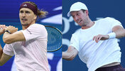 Alexander Zverev und Botic van de Zandschulp treffen heute Nacht erstmals aufeinander 