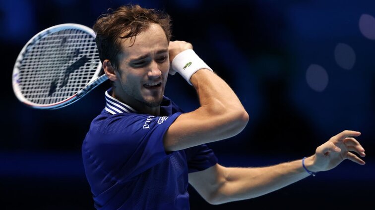 Daniil Medvedev holte auch im dritten Gruppenspiel bei den ATP Finals in Turin einen Sieg