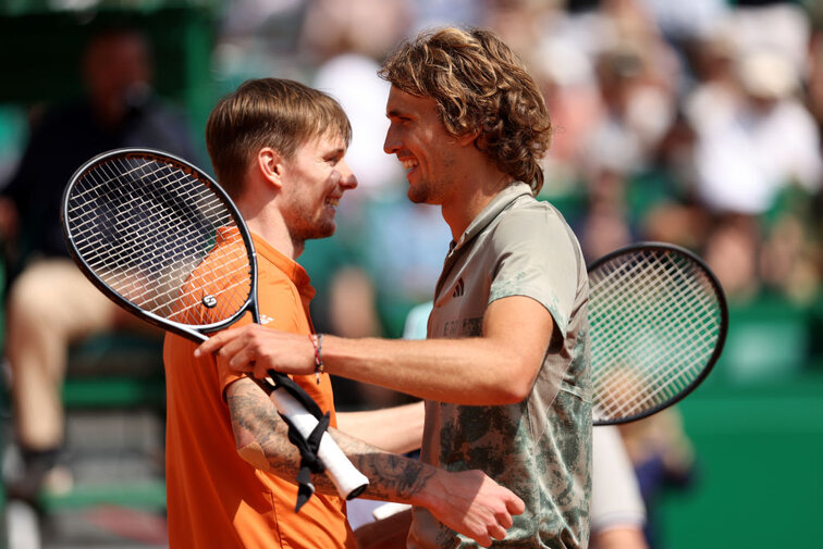 Alexander Bublik fordert heute Alexander Zverev