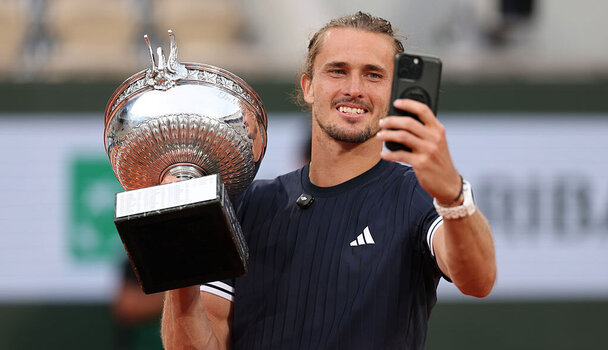 Dieser Moment gehört festgehalten: Alexander Zverev