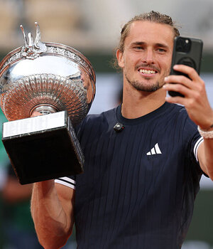 Dieser Moment gehört festgehalten: Alexander Zverev