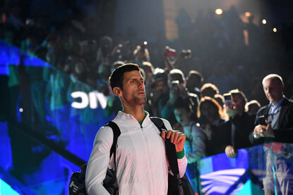 Novak Djokovic hat in Turin mächtig aufhorchen lassen Novak Djokovic hat in Turin mächtig aufhorchen lassen