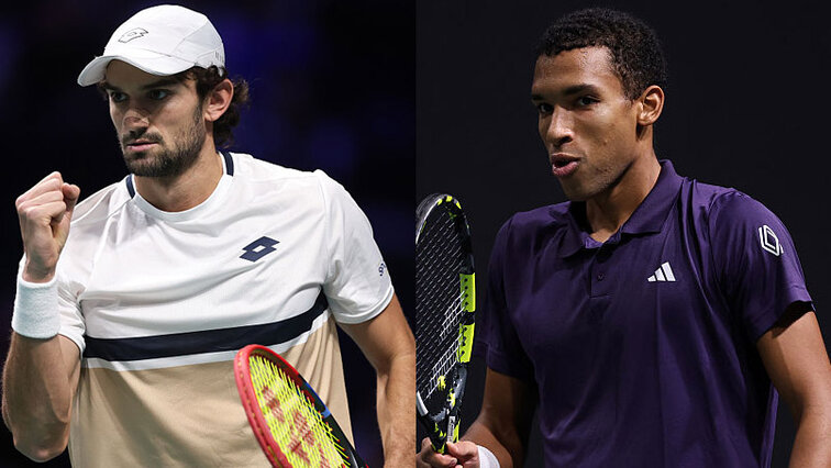 Valentin Vacherot und Félix Auger-Aliassime treffen zum ersten Mal aufeinander Valentin Vacherot und Félix Auger-Aliassime treffen zum ersten Mal aufeinander