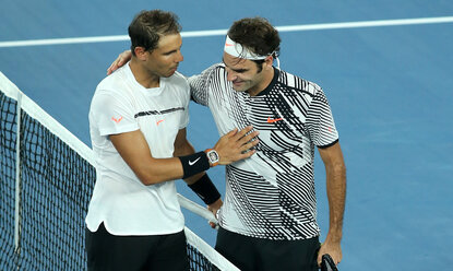 Teil fünf der größten Tennis-Rivalitäten: Die Duelle zwischen Roger Federer und Rafael Nadal Teil fünf der größten Tennis-Rivalitäten: Die Duelle zwischen Roger Federer und Rafael Nadal