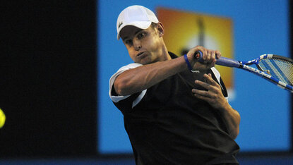 Andy Roddick in Melbourne im Jahr 2009 Andy Roddick in Melbourne im Jahr 2009