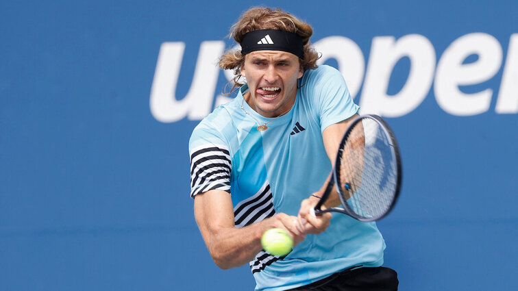 Alexander Zverev am Dienstag in New York City Alexander Zverev am Dienstag in New York City