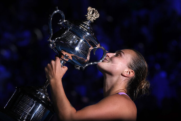 Aryna Sabalenka hat den Bann gebrochen Aryna Sabalenka hat den Bann gebrochen