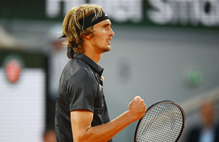 Alexander Zverev is in the French Open quarterfinals