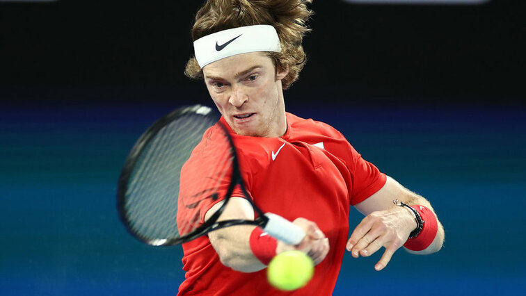 Andrey Rublev wird beim ATP Cup wohl fehlen Andrey Rublev will probably be absent from the ATP Cup